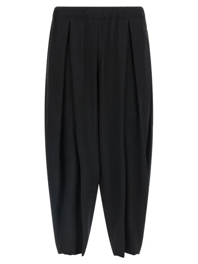 Comme Des Garçons Wool Pants In Black