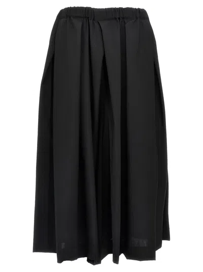 Comme Des Garçons Wool Pants In Black