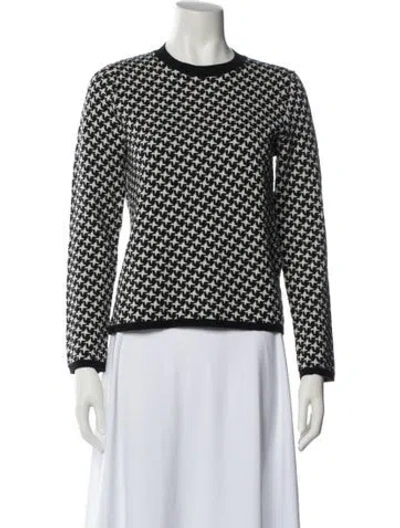 Pre-owned Comme Des Garçons Wool Printed Sweater In Multi