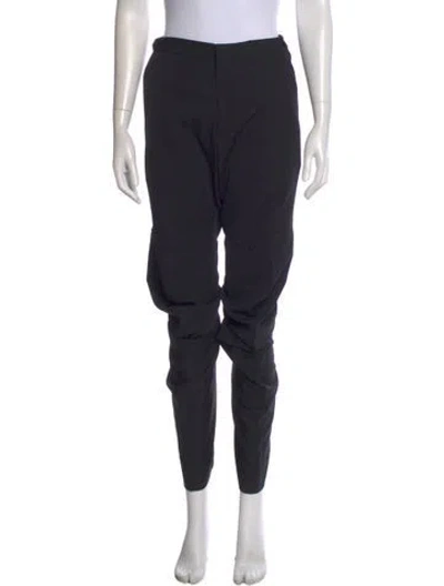 Pre-owned Comme Des Garçons Wool Straight Leg Pants In Black