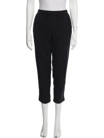 Pre-owned Comme Des Garçons Wool Straight Leg Pants In Blue