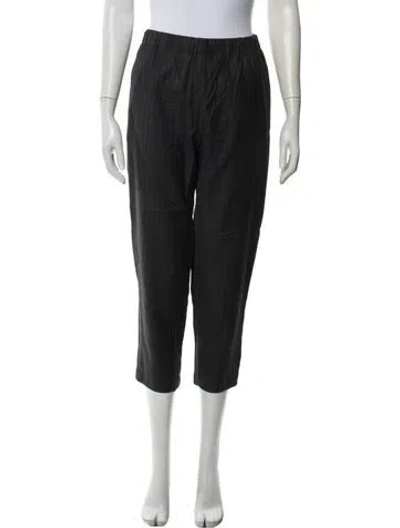 Pre-owned Comme Des Garçons Wool Straight Leg Pants In Gray