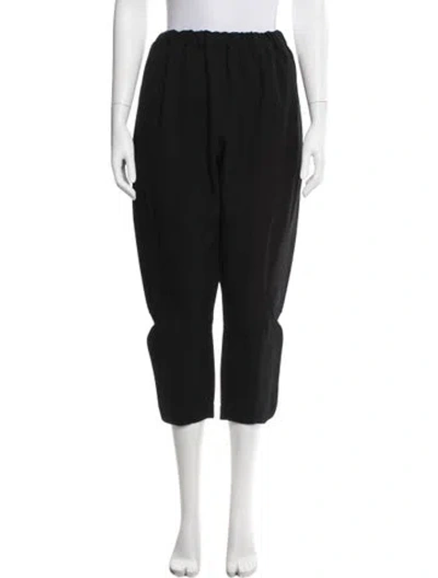 Pre-owned Comme Des Garçons Wool Straight Leg Pants In Multi