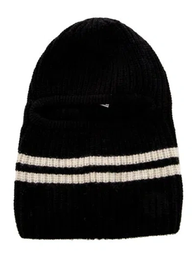 Pre-owned Comme Des Garçons Wool Striped Balaclava In Multi