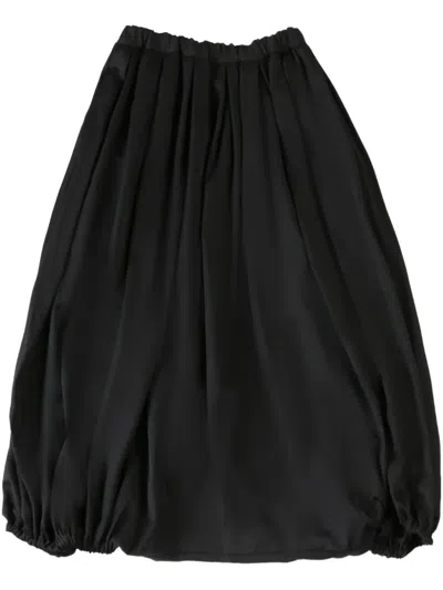 Comme Des Garçons Wool Trousers In Black