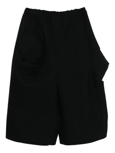 Comme Des Garçons Wool Trousers In Black