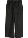 Comme Des Garçons Wool Trousers In Schwarz