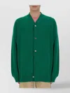 Comme Des Garçons Wool V-neck Cardigan Long Sleeves