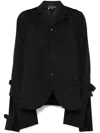 Comme Des Garçons Wool Waistcoat In Black