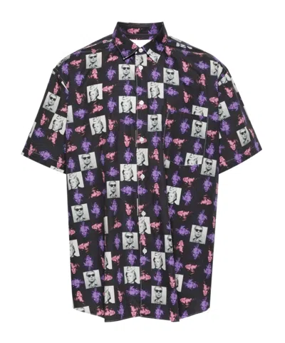 COMME DES GARÇONS X ANDY WARHOL COTTON SHIRT