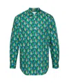 Comme Des Garçons Comme Des Garcons X Andy Warhol Pop Art Printed Shirt In Green