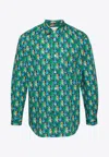 Comme Des Garçons Comme Des Garcons X Andy Warhol Pop Art Printed Shirt In Multicolor