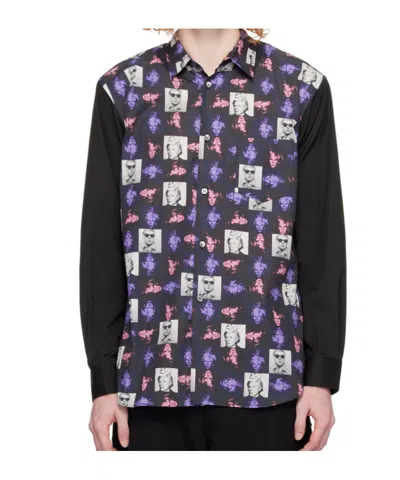 Comme Des Garçons X Andy Warhol Self Portrait Cotton Shirt