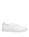 Comme Des Garçons X Asics Comme Des Garçons Shirt X Asics Man Sneakers White Size 7.5 Textile Fibers