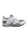 Comme Des Garçons X Asics Leopard-print Sneakers In Gray