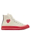 Comme Des Garçons Chuck Taylor High-top Sneakers In White