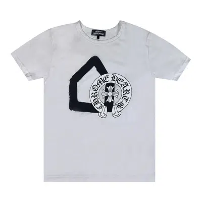 Pre-owned Comme Des Garçons X Chrome Hearts Tee 'white' | Men's Size L