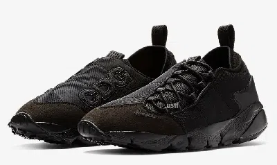 Pre-owned Comme Des Garcons X Comme Des Garcons Black 2019 Cdg Black Nike Footscape Shoes
