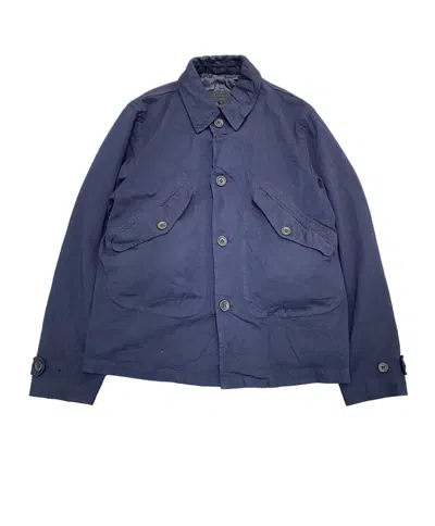 Pre-owned Comme Des Garcons X Comme Des Garcons Homme 2004 Large Flap Modular Pocket Cargos In Blue