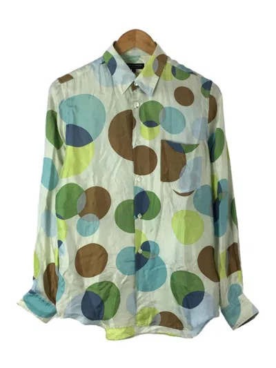 Pre-owned Comme Des Garcons X Comme Des Garcons Homme Plus Aw06 Retro 60's Print Silk Shirt (size Small) In Multicolor