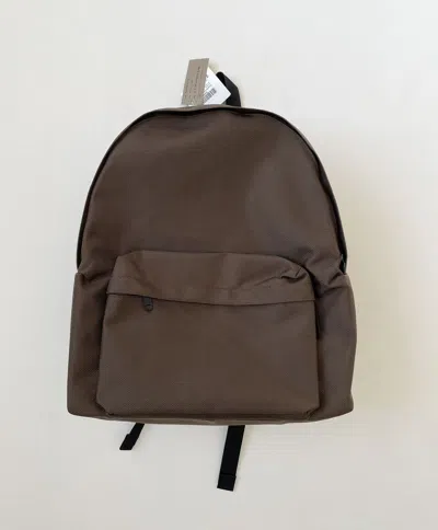 Pre-owned Comme Des Garcons X Comme Des Garcons Homme Plus Ballistic Twill Nylon Back Pack In Brown