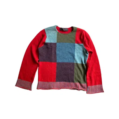Pre-owned Comme Des Garcons X Comme Des Garcons Homme Plus Vintage Aw96 Runway Sweater In Multicolor