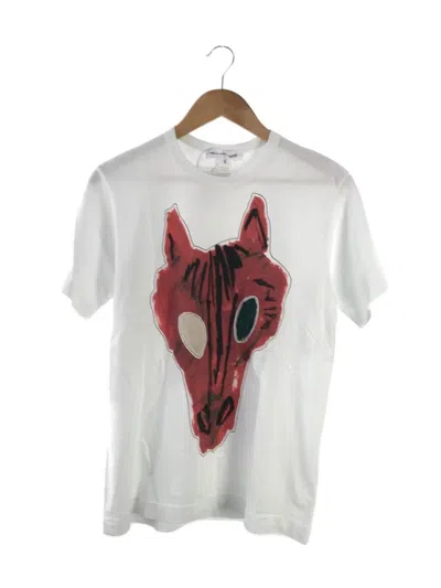 Pre-owned Comme Des Garcons X Comme Des Garcons Shirt Fox Mask Tee In White