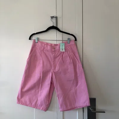 Pre-owned Comme Des Garcons X Comme Des Garcons Shirt Pleated Shorts In Pink