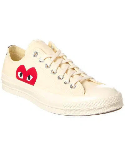 Comme Des Garçons X Converse Chuck 70 Canvas Sneaker In White
