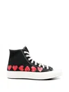 Comme Des Garçons Comme Des Garcons Chuck Taylor High Top Sneakers In Black