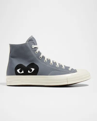 Comme Des Garçons Babies' X Converse Men & Apos;s Chuck Taylor High-top Canvas Sneakers In Gray