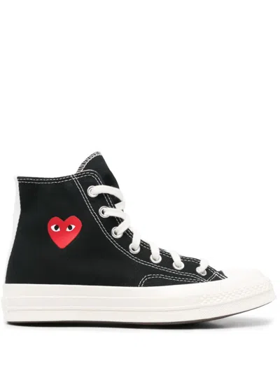 Comme Des Garçons Comme Des Garcons Chuck Taylor High Top Sneakers In Black