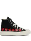 Comme Des Garçons Comme Des Garcons Chuck Taylor High Top Sneakers In Black