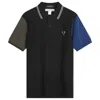Comme Des Garçons Comme Des Garcons X Fred Perry Short-sleeved Polo Shirt In Black
