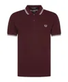 Comme Des Garçons Embroidered Polo Shirt Fred Perry