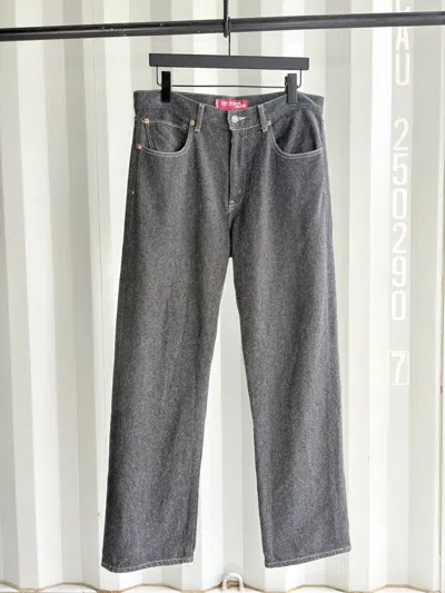 Pre-owned Comme Des Garcons X Junya Watanabe 2003 Wool Denim Pants