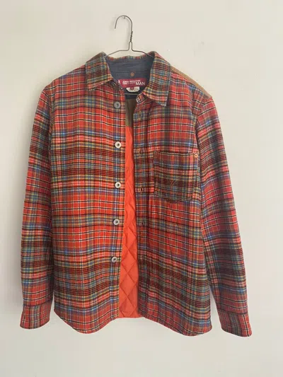 Pre-owned Comme Des Garcons X Junya Watanabe Ad2016 Padded Flannel In Multicolor