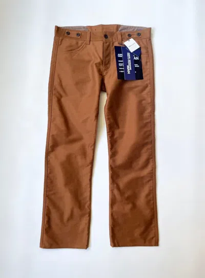 Pre-owned Comme Des Garcons X Junya Watanabe A/w 12 Tobacco Work Trousers In Tobacco Brown
