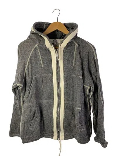 Pre-owned Comme Des Garcons X Junya Watanabe Contrast Stitch Piping Zip Hoodie In Grey