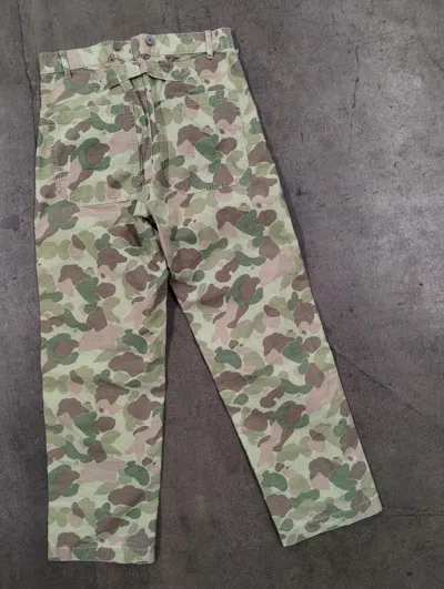Pre-owned Comme Des Garcons X Junya Watanabe Duck Camo Work Pants