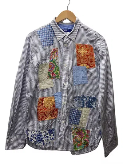 Pre-owned Comme Des Garcons X Junya Watanabe Paisley Patchwork Button Down Shirt