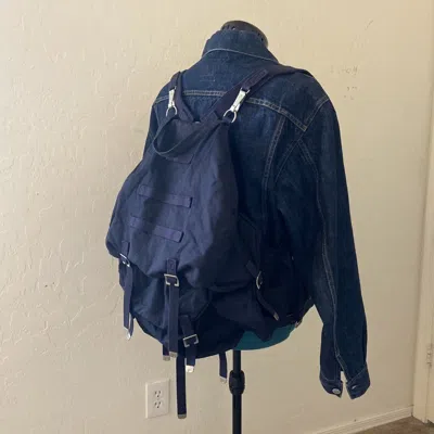 Pre-owned Comme Des Garcons X Junya Watanabe Ss04 Cargo Backpack