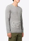Comme Des Garçons Comme Des Garcons Wool Sweater In Gray