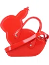 Comme Des Garçons Unique Mini Bag Detachable Strap In Red