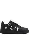 Comme Des Garçons X Nike Air Force 1 Low Sneakers In Black