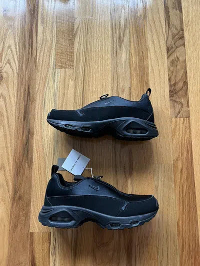 Pre-owned Comme Des Garçons X Nike Cdg Nike Air Max Sndr Sp Shoes In Black