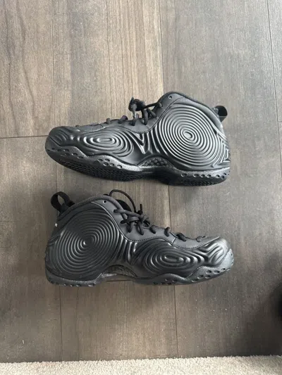 Pre-owned Comme Des Garçons X Nike Comme Des Garçons × Nike Air Foamposite One “black” Shoes