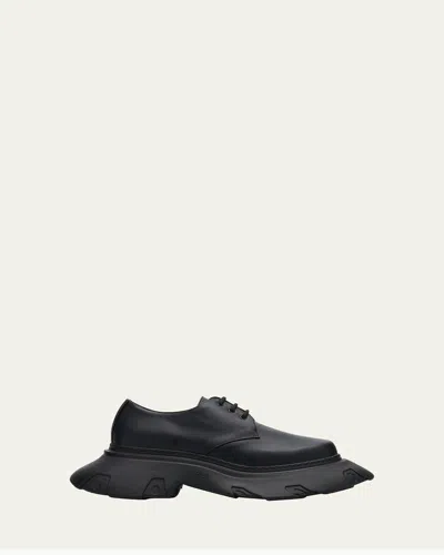 Comme Des Garçons X Phileo Melted Derby Shoes In Black