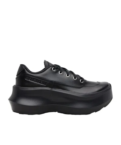 Comme Des Garçons X Salomon Collaboration Sr811 Platform V2 Sneakers In Black