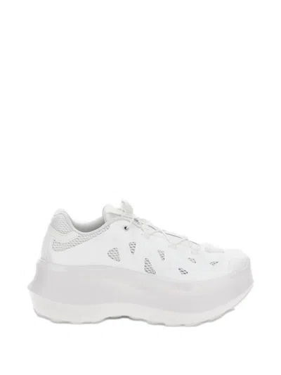 Comme Des Garçons X Salomon Xt-whisper Platform Sneakers In White